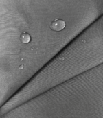 Grid Ripstop Pongee Bonded TPU Silver Membrane Fabric, Anti-Tear Windproof Material for Functional Outerwear - 图片 2