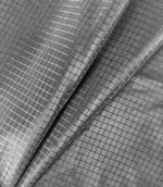 30D Diamond Grid PA66 Ripstop Nylon Fabric For Lightweight Packable Outdoor Jacket & Foldable Windbreaker - 图片 2