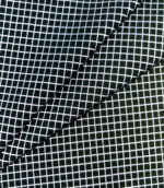 300T Polyester Pongee Gradient Grid Reflective Printing Fabric For Lightweight Outdoor Jacket & Night Sports Outerwear - 图片 2