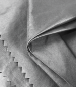 20D Bright Nylon Taffeta With Round Hole Texture 5cm Single Line Finished Two Layer Fabric For Down Jacket - 图片 3