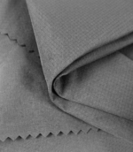 20D Nylon Weft Spandex 2-Layer Fabric Front Grid Jacquard Anti-Down Lining For Down Jacket & Cotton Padded Coat - 图片 3