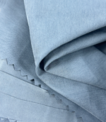 30D Polyester Weft Spandex 2-Layer Fabric 15+1 Crinkle Stripe Texture Anti-Down Lining For Down Jacket & Cotton Padded Coat - 图片 3