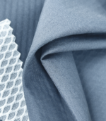 50D High Elastic 3-Layer Composite Fabric, Polyester Stretch Pongee Bonded Mesh Fabric For Sports Jerseys, Training Wear & Outdoor Activewear - 图片 3
