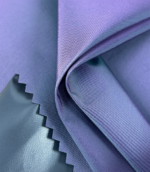Chameleon Polyamide Polyester Iridescent Fabric Laminated with Grey TPU Membrane, Waterproof Windproof Outdoor Textile - 图片 3