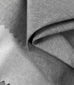 100D Cationic Pongee Fabric Bonded with Breathable TPU Membrane, Waterproof Windproof Laminated Fabric for Outdoor Jackets & Down Garments - 图片 3