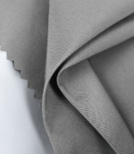 350T High-F Pongee Laminated with Grey High Breathable PU Membrane, Waterproof Breathable Functional Fabric for Seasonal Outerwear - 图片 3