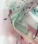 TPU Membrane Transparent Printing Fabric For Fashion Lightweight Outdoor Jacket - 图片 3