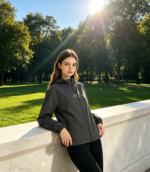 0.2 Single Grid T800 Ripstop Fabric, Four-Way Stretch Anti-Tear Textile For Outdoor Softshell, Lightweight Jacket & Functional Pants - 图片 4