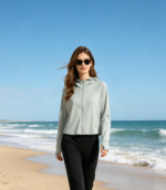 40D Crinkle Nylon Fabric, Original Yarn Anti-UV Lightweight Textile For Summer Sun-Protective Clothing - 图片 4