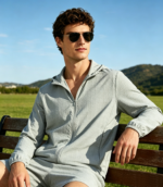 Pearl Jacquard Dot Nylon Fabric, Original-Yarn Anti-UV Lightweight Textile For Summer Sun-Protective Clothing - 图片 4