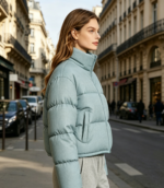 Ripstop Nylon Bubble Coated Fabric DWR Downproof For Down & Padded Jacket Shell - 图片 4