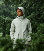 50D T800 Super Stretch Polyester Fabric Bonded with Breathable TPU Membrane | Waterproof Windproof Softshell Fabric for Outdoor Activewear - 图片 4
