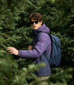 Chameleon Polyamide Polyester Iridescent Fabric Laminated with Grey TPU Membrane, Waterproof Windproof Outdoor Textile - 图片 4