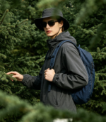 20D Matte Weft High Stretch 1/5 Grid PA66 Ripstop Nylon Fabric For Lightweight Outdoor Jacket & Packable Windbreaker - 图片 4