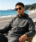 30D Matte High Stretch 0.3 Double Grid PA66 Ripstop Nylon Fabric For Lightweight Outdoor Jacket & Packable Windbreaker - 图片 4
