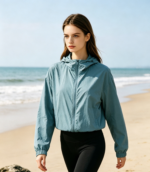 30D Matte High Stretch Mountain Cloth PA66 Ripstop Nylon Textile, Flexible Anti-Tear Elastic Fabric For Lightweight Outdoor Jacket, Foldable Windbreaker & Fashion Streetwear - 图片 4