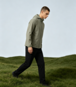 20D High Stretch Mini Diamond Grid PA66 Ripstop Nylon Fabric For Lightweight Outdoor Jacket & Packable Windbreaker - 图片 4