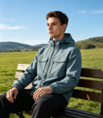 150D*300D Mechanical Stretch Teflon Triple Protection Nylon Fabric For Outdoor Jacket & Functional Windbreaker - 图片 4