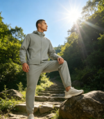 150D Jacquard Dot Polyester Fabric, 8-Satin 4-Way Stretch Mountain Cloth For Soft Shell Jacket, Outdoor Trousers & Functional Outerwear - 图片 5