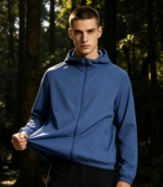 70D*90D Matte Air-Twist Nylon Fabric, 4-Way Stretch Textured Textile For Soft Shell Jacket, Outdoor Trousers & Functional Outerwear - 图片 5