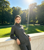 30/20 Wrapped Horizontal Stripe Nylon Fabric, 4-Way Stretch Textured Textile For Soft Shell Jacket, Outdoor Trousers & Functional Outerwear - 图片 5