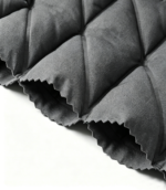 400T 0.3 Double Line Ripstop Nylon Taffeta 5-Layer Channel Bonded Fabric With TPU Film & Polyester Liner, Windproof Down-Proof Composite Fabric For Outdoor Down Hard Shell Jackets - 图片 5