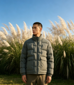 3035 100% Polyester 2-Layer Fabric 7.5cm Transverse Cut Anti-Down Lining For Down Jacket Cotton Coat - 图片 6