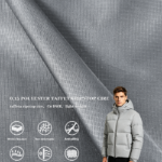 Ripstop Polyester Taffeta Cire Fabric | Lightweight Down Jacket Shell DWR Coated