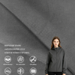 0.2 Single Grid T800 Ripstop Fabric, Four-Way Stretch Anti-Tear Textile For Outdoor Softshell, Lightweight Jacket & Functional Pants