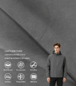 75D*150D T800 Four-Way Stretch Fabric, Balanced Weave Elastic Textile For Outdoor Softshell, Lightweight Jacket & Functional Pants