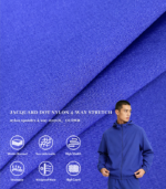 320D Matte Double Chain Jacquard Nylon Fabric, 4-Way Stretch Heavy-Duty Textile For Soft Shell Jacket, Outdoor Trousers & Tactical Outerwear