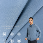 70D Matte Rhomb Ripstop Nylon Fabric, 4-Way Stretch Tactile Textile For Soft Shell Jacket, Outdoor Trousers & Functional Outerwear