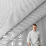 0.12 Grid Weft‑Stretch Ripstop Nylon Fabric, Original‑Yarn Anti‑UV Lightweight Textile For Summer Sun‑Protective Clothing