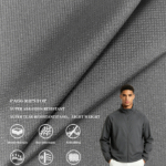 20D High Stretch Vertical Stripe PA66 Ripstop Mountain Cloth, Textured Stretch Anti-Tear Fabric For Lightweight Outdoor Jacket, Foldable Windbreaker & Fashion Streetwear