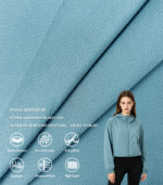 30D Matte High Stretch Mountain Cloth PA66 Ripstop Nylon Textile, Flexible Anti-Tear Elastic Fabric For Lightweight Outdoor Jacket, Foldable Windbreaker & Fashion Streetwear