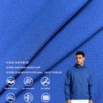 40D Super High Stretch 0.2 Double Grid PA66 Ripstop Nylon Fabric For Lightweight Outdoor Jacket & Packable Windbreaker