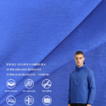 70D 2/2 Twill PA66 Cordura Nylon Fabric For Lightweight Outdoor Jacket & Functional Windbreaker