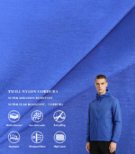 70D 2/2 Twill PA66 Cordura Nylon Fabric For Lightweight Outdoor Jacket & Functional Windbreaker