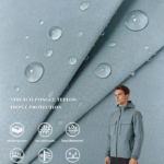 150D*300D Mechanical Stretch Teflon Triple Protection Nylon Fabric For Outdoor Jacket & Functional Windbreaker
