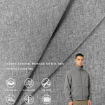 150D Cationic Pongee High Stretch Moisture Wicking Quick Dry Fabric For Lightweight Outdoor Jacket & Sports Windbreaker