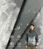 260T Nylon Taslan Custom Printing Fabric For Fashion Lightweight Outdoor Jacket